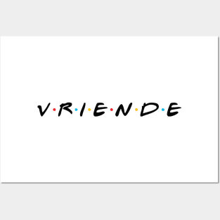 vriende in AFRIKAANS Posters and Art